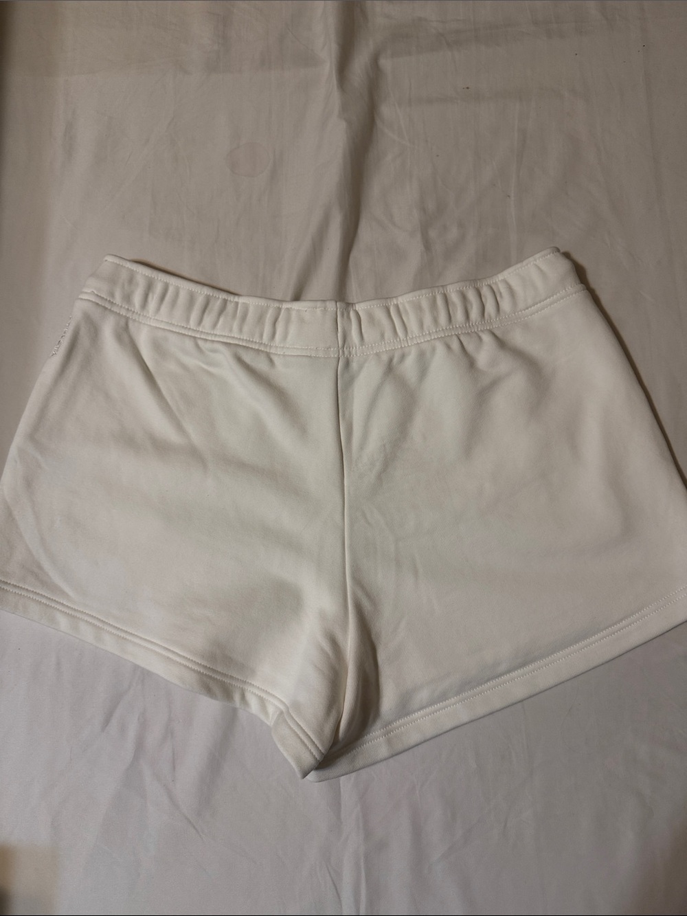 Athleta White Casual Drawstring Athletic Shorts - Picture 2 of 3